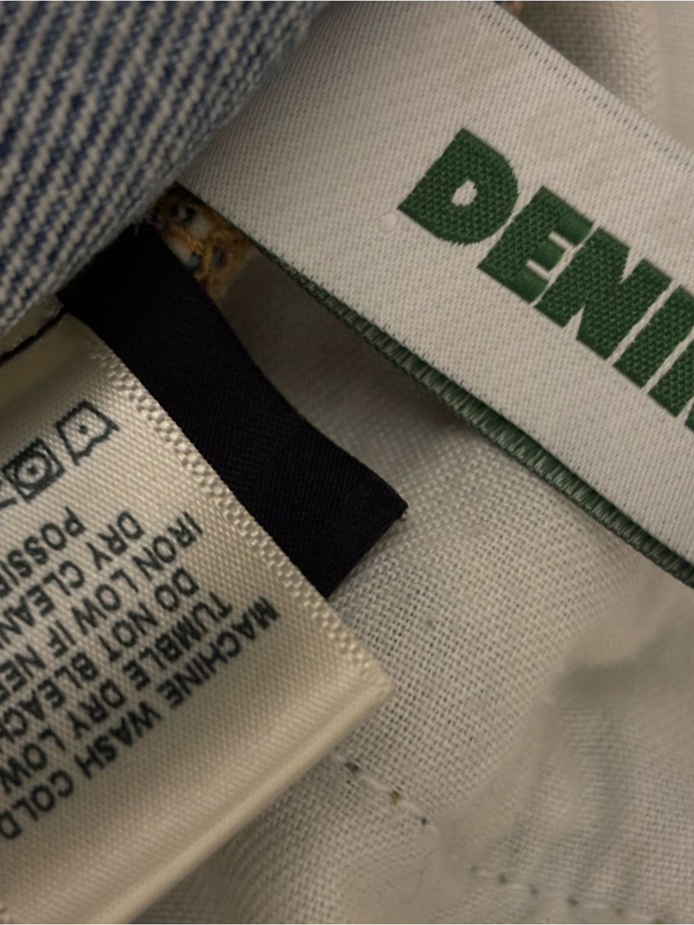 DENIM TEARS JEAN SHORTS MENS 100% AUTHENTIC. - Picture 14 of 16